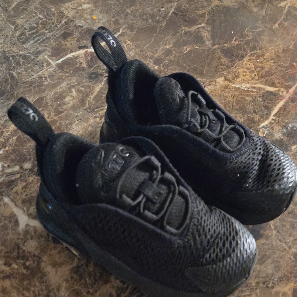 Nike Kids Black Athletic Shoes